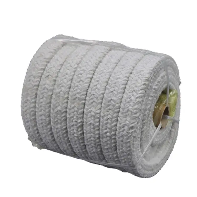 Hot Selling Heat Resistance Fiberglass Square Twisted Refractory Ceramic Fiber Rope