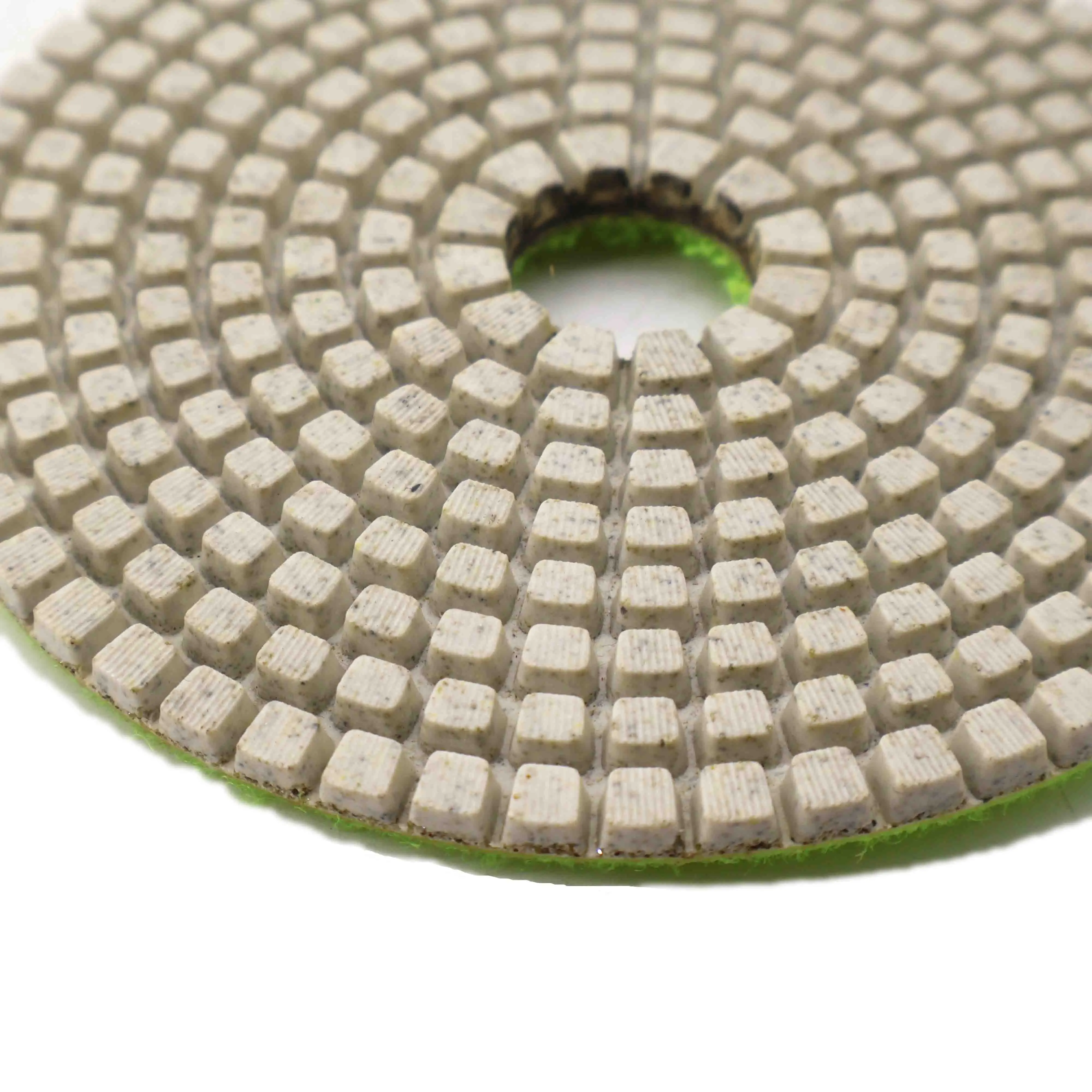 abrasive tool for marble granite disc 100mm 3 step diamond stone polishing pad