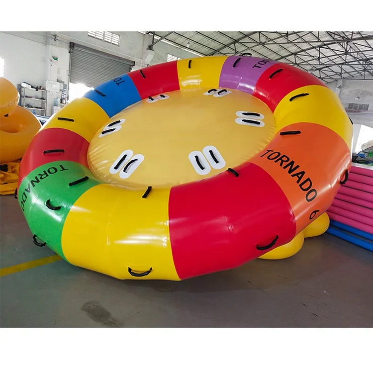 Игрушки для водных видов спорта на море надувная лодка дискотеки буксируемый рокер НЛО Сатурн вращающийся шар водной