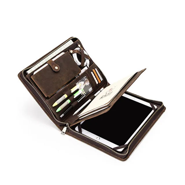 Чехол для планшета из натуральной кожи с ручкой для apple ipad mini 6