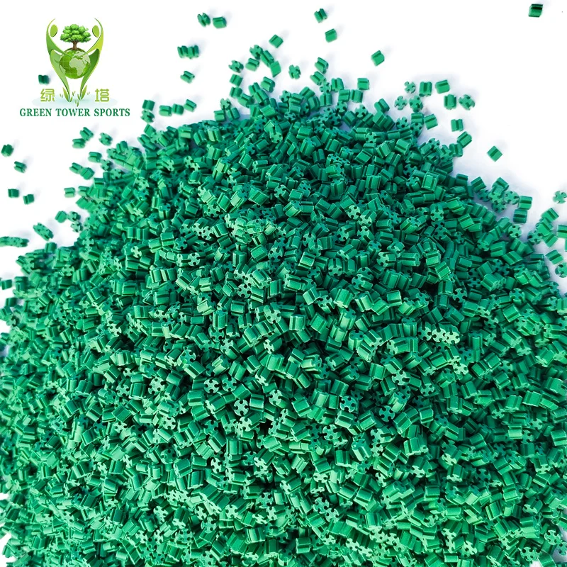 Professional Auxiliary Material Rubber Granules 5-6 years Football Court Infill Granules Colorful Artificial Turf Infills