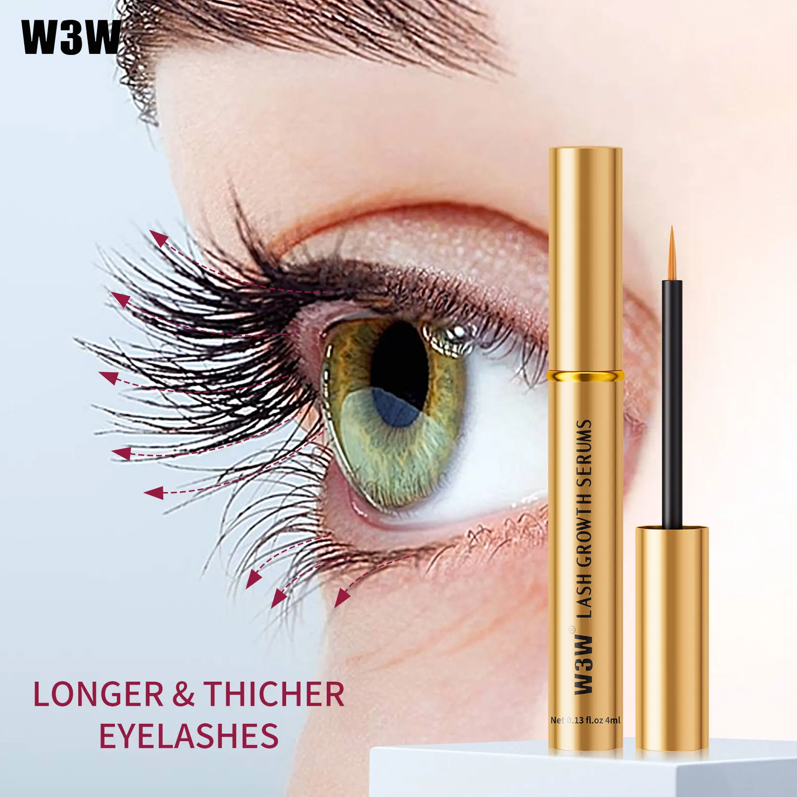 Natural Eyebrow Nourish Mascara 5 ML Eyelash Enhancer Growth Serum invisible mascara vegan formula