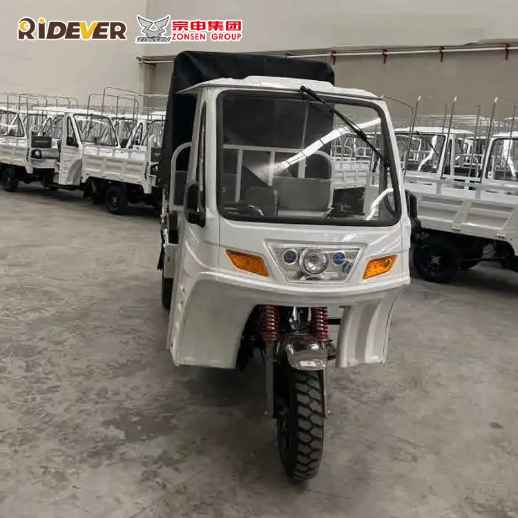 Hot sale Zongshen Hongyun CQ1 South America 200cc Carry cargo motor tricycle 200cc tricycle motorized tricycles