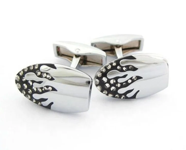 Custom High Quality Logo Womans Jewelry Cufflink Metal Tie Clip for Souvenir