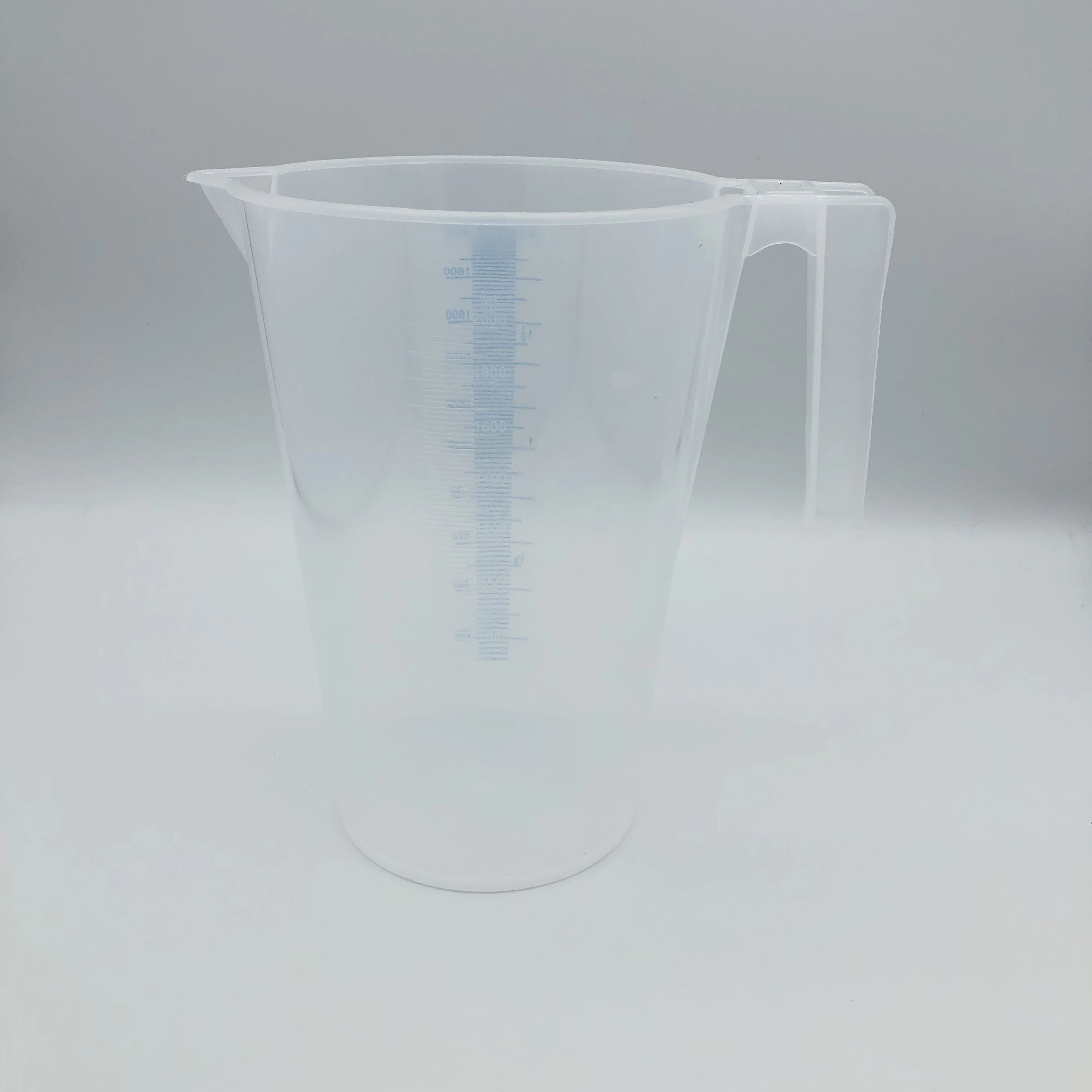 Holds Over 6 Pint (64oz) Pouring Cups 2 Liter Mixing Pitcher Jug BPA Free 2000ml Plastic Graduated Measuring Jug