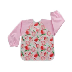 Good Factory Price comfortable waterproof baby bib with sleeves