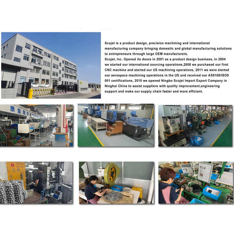 Scojet OEM ODM Factory 1.5mm Wire 7x7 Construction Custom Stainless Steel Spring Control Cable with Conteol handle