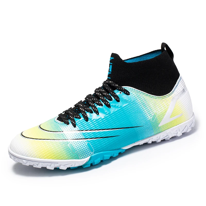 2021 китайский производитель обуви настроить AG FG TF звезды открытый и внутренний футбол сапоги для мужчин и мальчиков одежда