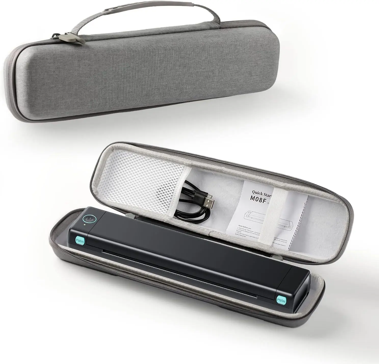 Portable A4 Mini Printer Wireless Mobile Phone Bt Connection Photo File Homework Thermal Printer A4 Rechargeable
