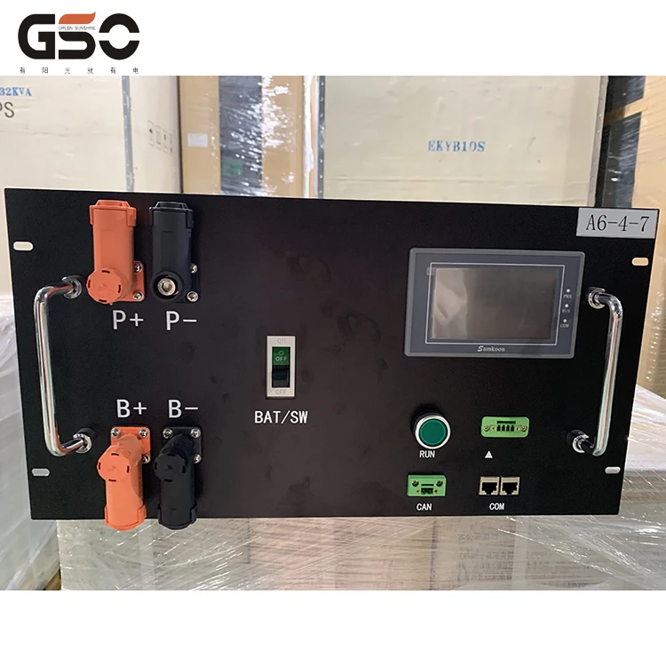 Высокобезопасная литий-ионная батарея GSO 24 В 48 96 LiFePO4 100Ah 200Ah 300Ah с smart BMS