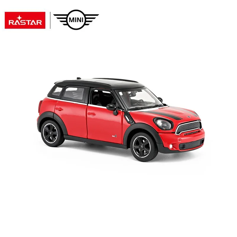 
RASTAR 1:24 alloy free wheel open door MINI diecast vehicles model car toys 
