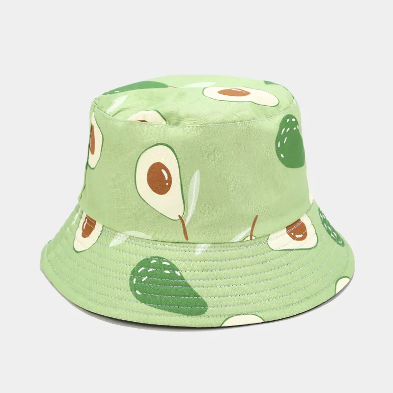 Wholesale Fashion New Fruit Printed Travel Outdoor Beach Styles Bucket Hat