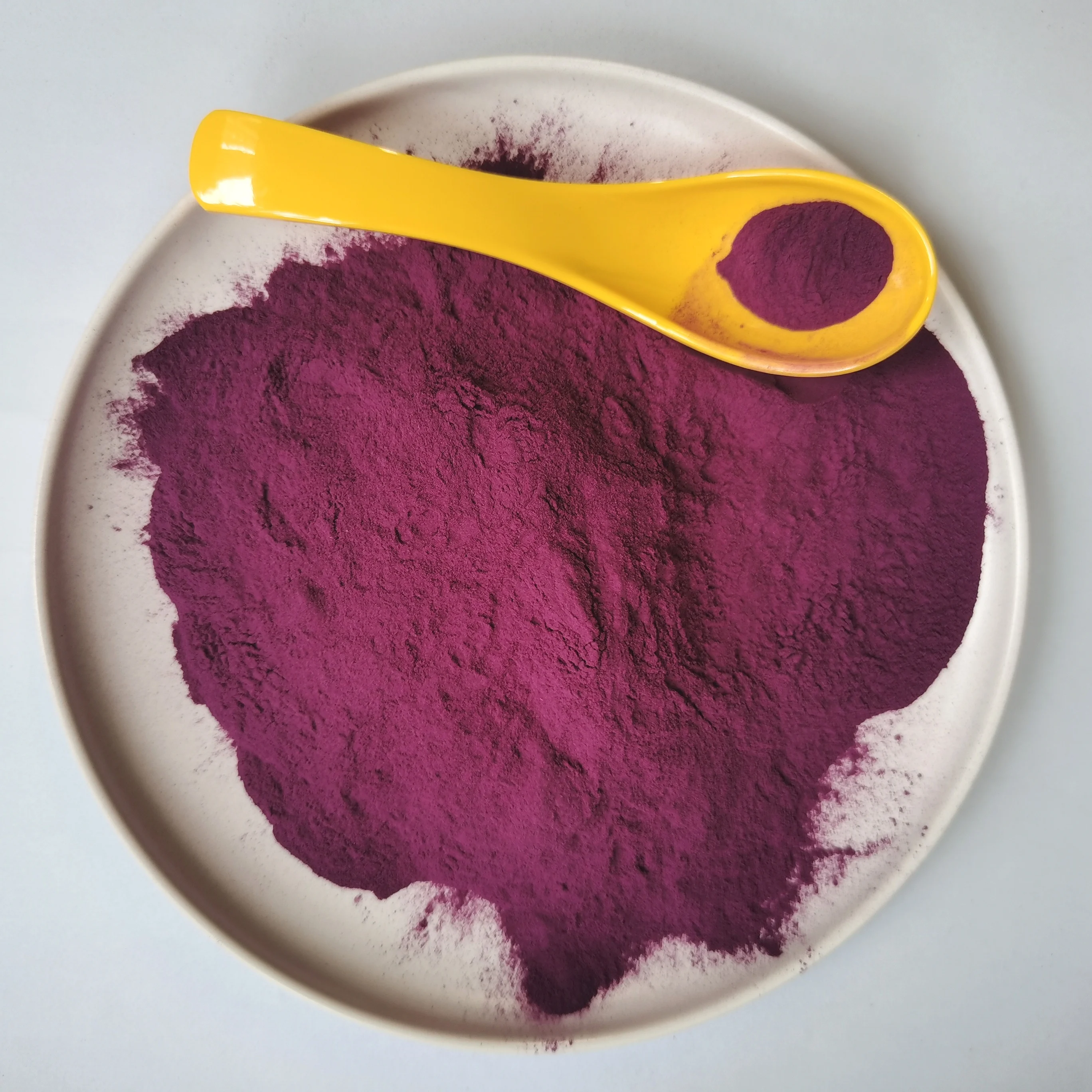 Лучшая заводская цена, высокое качество, 100% натуральный чистый сушеный порошок фиолетового сладкого картофеля AD