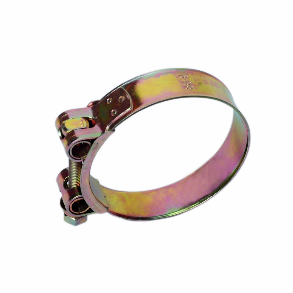 Exhaust Pipe Coolant Single Bolt Heavy Duty Hose Clamp Turbo Hose Clamps