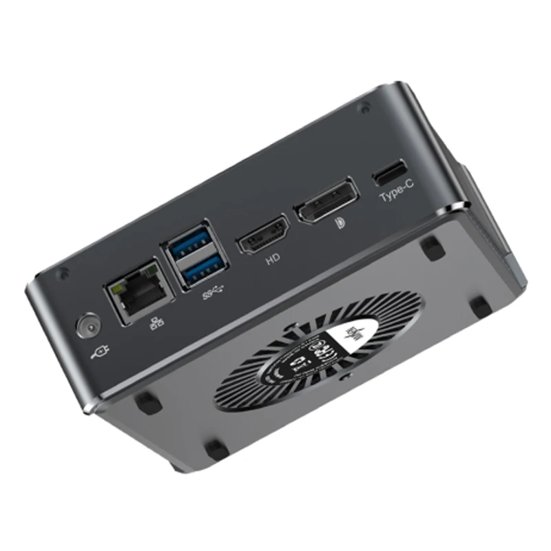 HORNG SHING New original Intel Celeron Lingdong N5100 mini host Dual DDR4 memory slots HDMI 2.0+DP 4K video lightweight portable