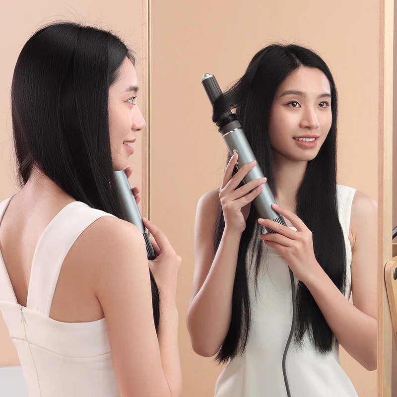 6 in 1 Curling Wand Set for Women, Fast Heating Hair Wand Curler in All Hair Type Curling Iron 3S Instant Heat iron curling