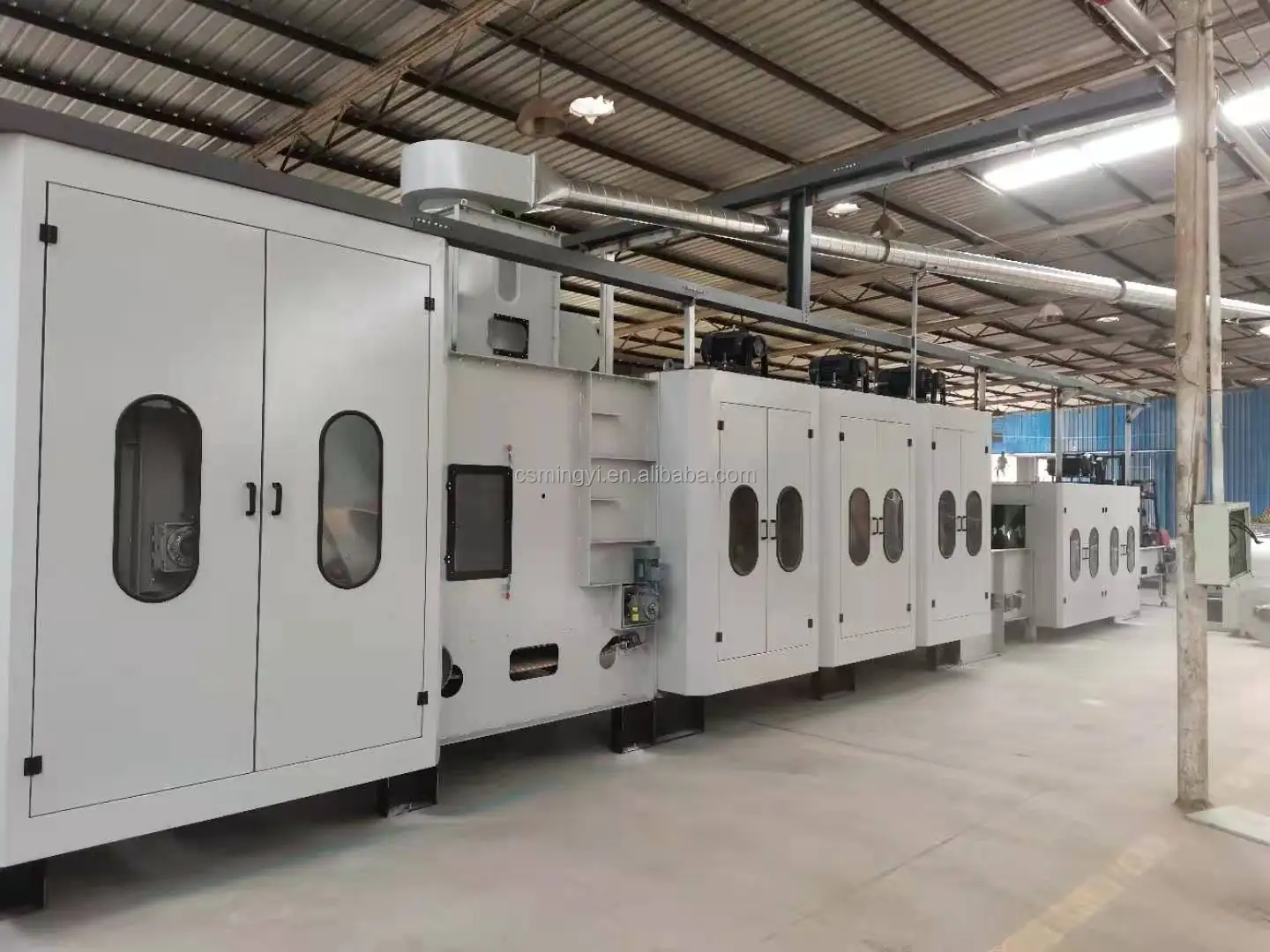 High capacity 3000gsm Nonwoven coconut coir fiber mat mattress machine production line