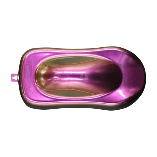 
Factory Directly Dark Green Purple Paint Powder Chameleon Flake Nail Art Pigment 