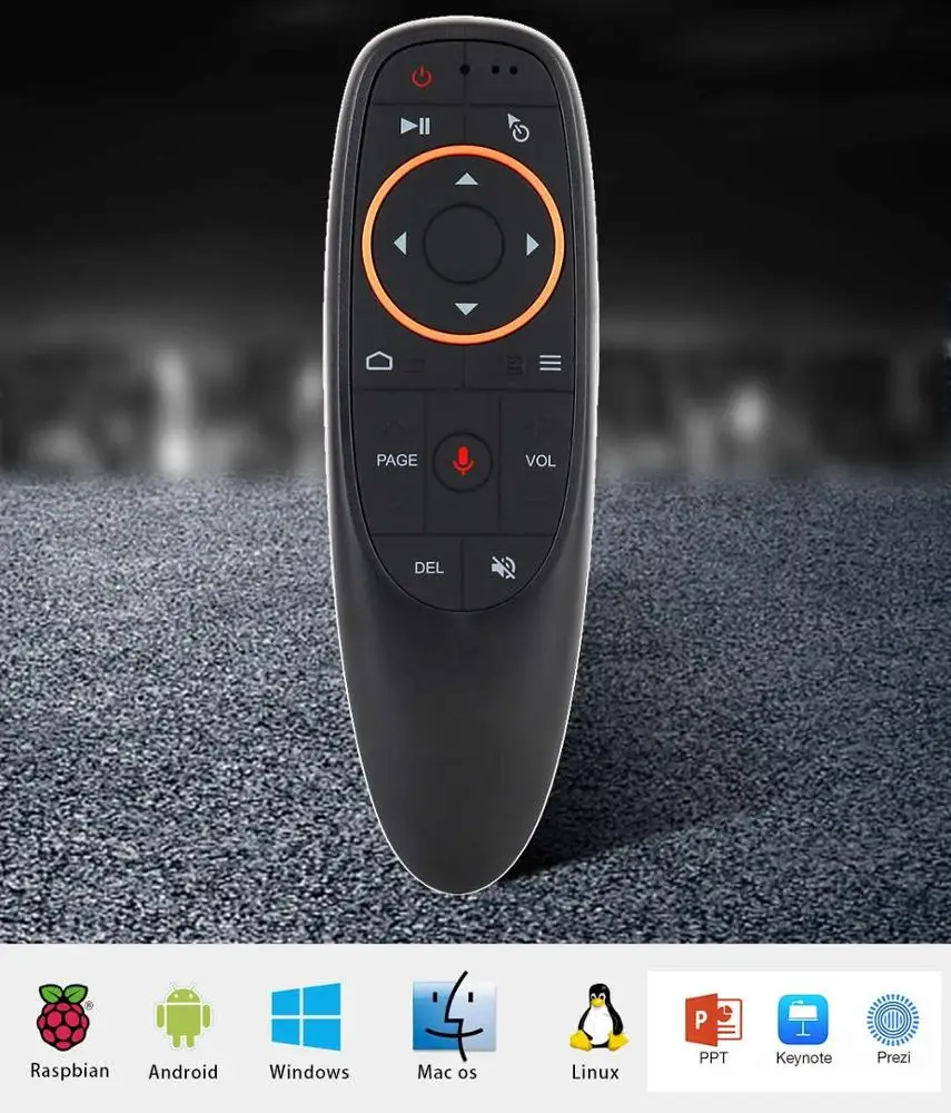  Новый дизайн G10 android smart tv box air mouse пульт дистанционного управления один набор открыть google голосовой