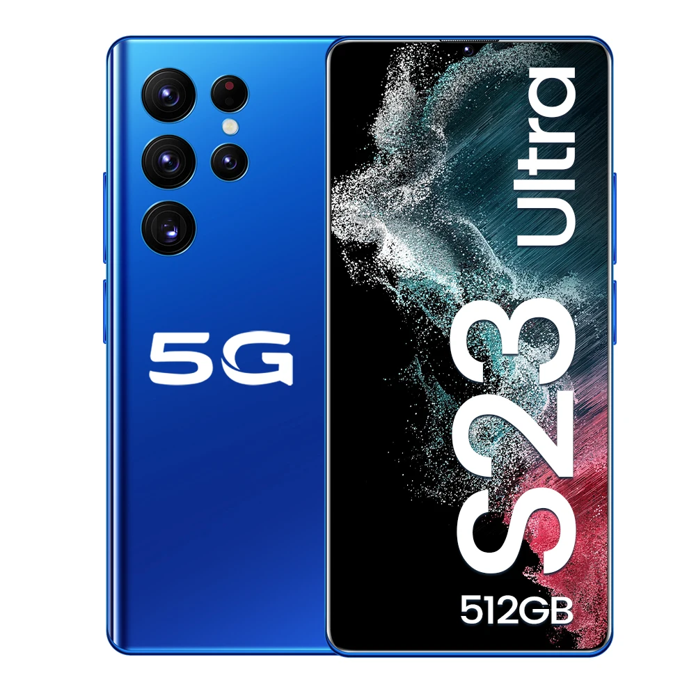 2023 New S23UItra Smart 5G Mobile Phone 16GB Running 1TB Saving Large Memory 7.2 quot Hot Android 12.0 Mobile Manufacturer