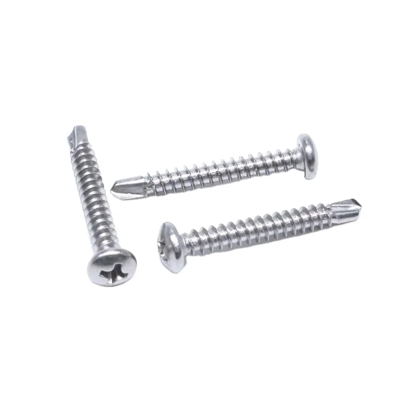 China Manufacturers Stainless Steel Hex Head Patta Self Drilling Sheet Metal Roofing Screw