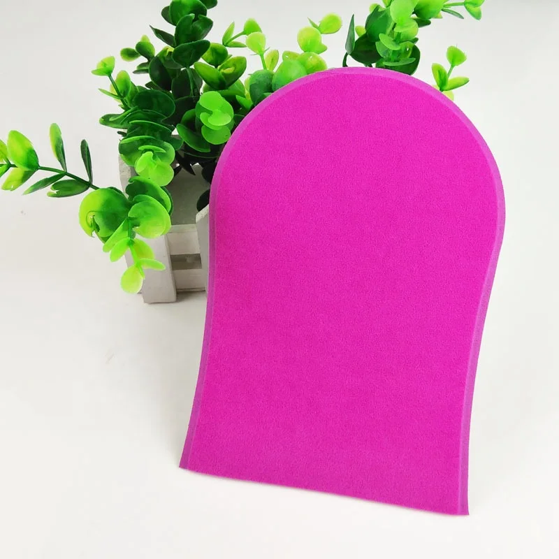 Self tan applicator mitt/reusable tanning glove/self tanne for sunless fake and tanning lotion,cream,mousses
