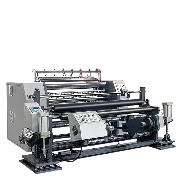 High Speed Self Adhesive Labels Roll Slitting Machine Automatic For Sale