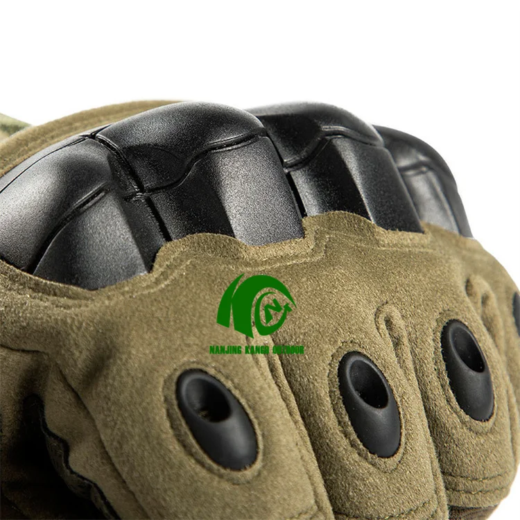KANGO Outdoor company Outdoor Men Equipment Half Finger Fingerless Custom Tactical Gloves