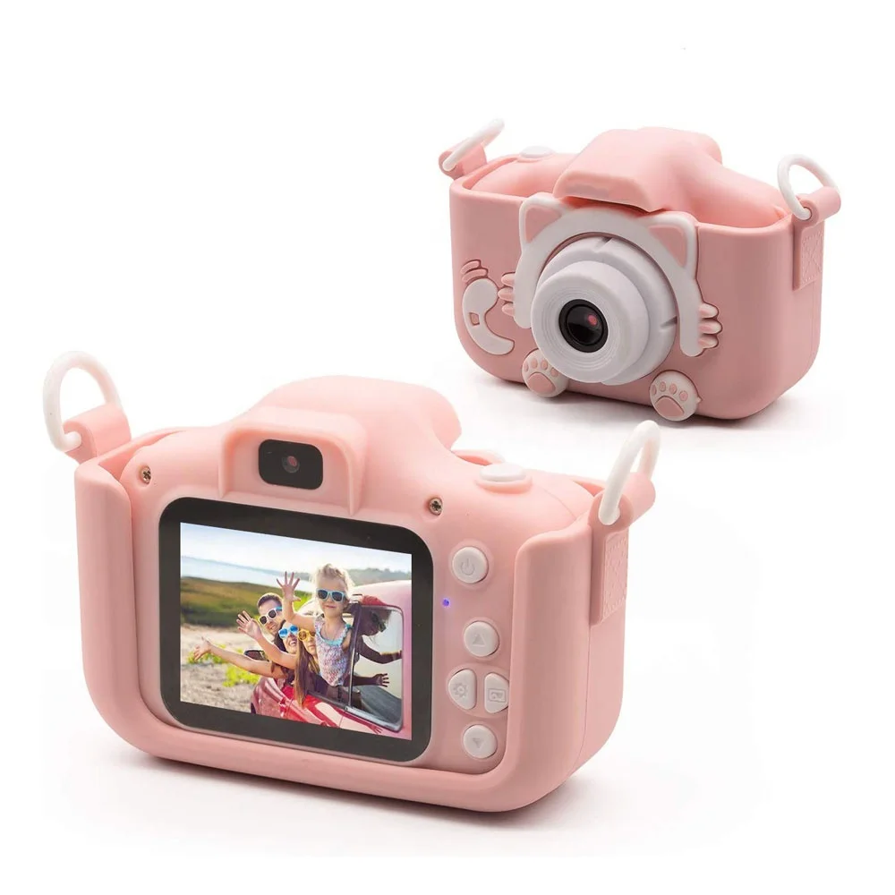 Лучшие детские игрушки, детская Кинокамера, мини двойной объектив, изображение высокой четкости, детские игровые игрушки, камера