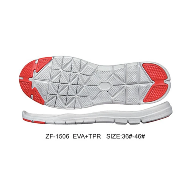 Custom Logo High Quality Walking Casual Shoes Sole Free Sample Rubber Eva Sole Manufacturers ODM Soft Running Outsole