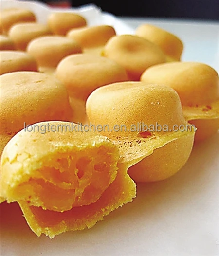 Electric Egg Waffle Baker, HES-30, Electric Automatic Waffle Pancake Maker