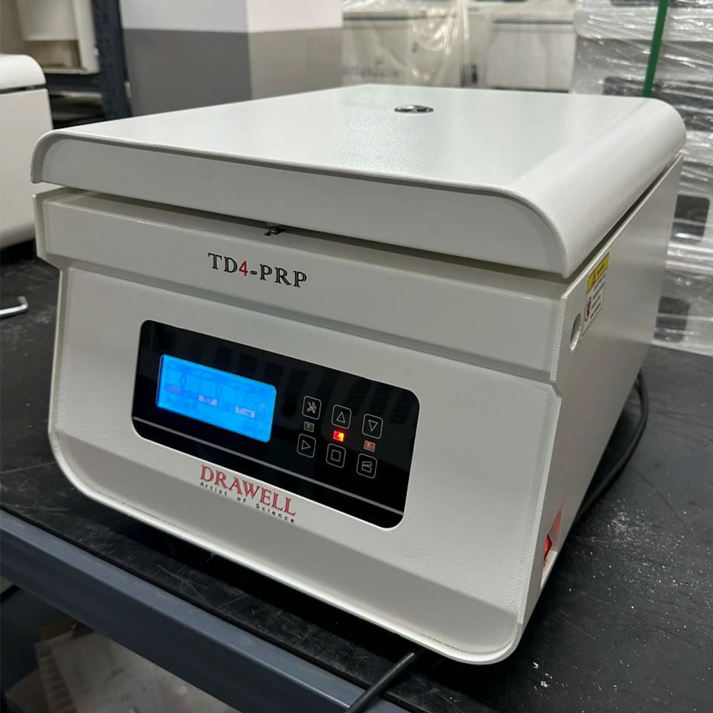 Drawell TD4-PRP 4000rpm 10ml 20ml Syringe Rotor Tabletop Low Speed PRP Centrifuge