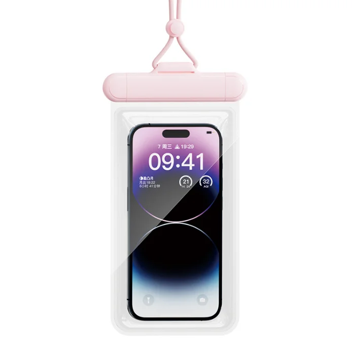 Customize Large Swimming Diving Mobile Phone Bags Cases Waterproof Pouch Beach TPU Waterproof Mobile Phone Bag Pouch Dry Bag