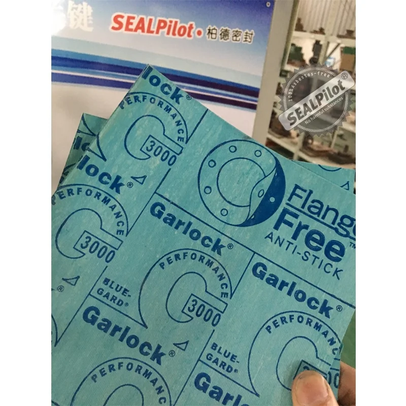 Garlock non-asbestos head seal gasket sheet, available from stock, factory direct sales