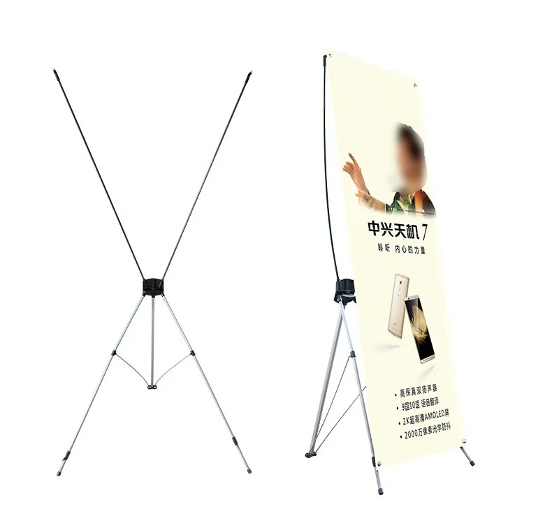 Outdoor sublimation 80x180cm Campaign Indoor advertising sport events Custom design X banner 60 x 160 Stand display Banner