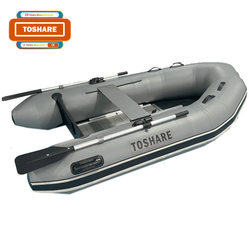 Toshare Fashion design inflatable boat fishing singapore Hot Sale inflatable boats for river fishing