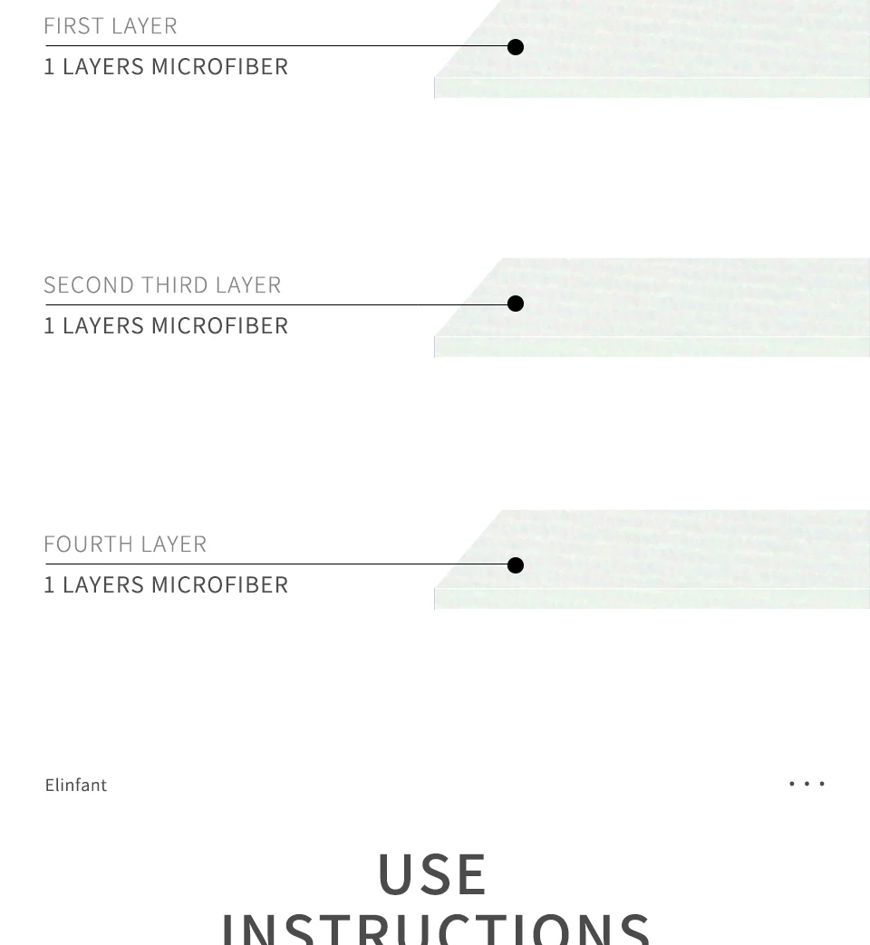 3-слойный подгузник из микрофибры