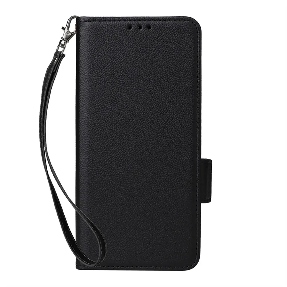 Soft  PU Leather Mobile Phone Case with Customized Logo Matte Cover With Handle Straps Card Wallet For Nokia G42 C300