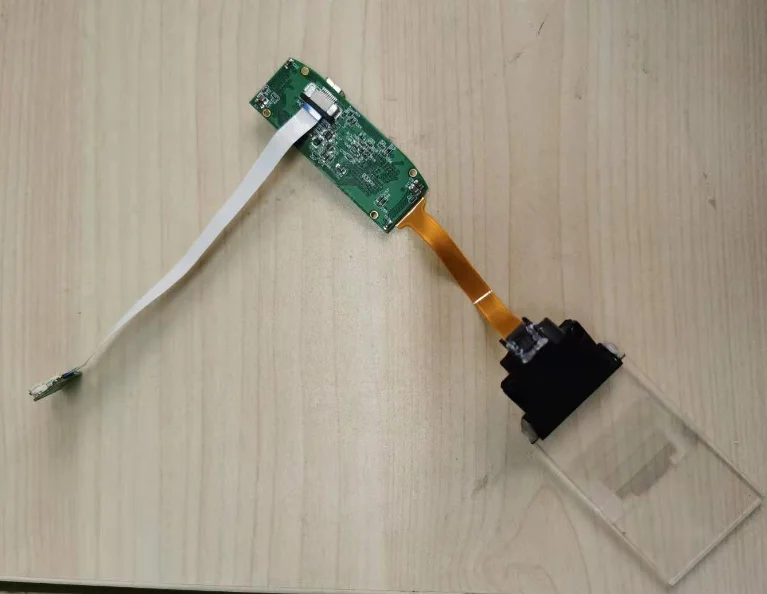 Оптический прозрачный OLED-дисплей Waveguide M2010. 0,23 дюйма для испытаний на НИОКР