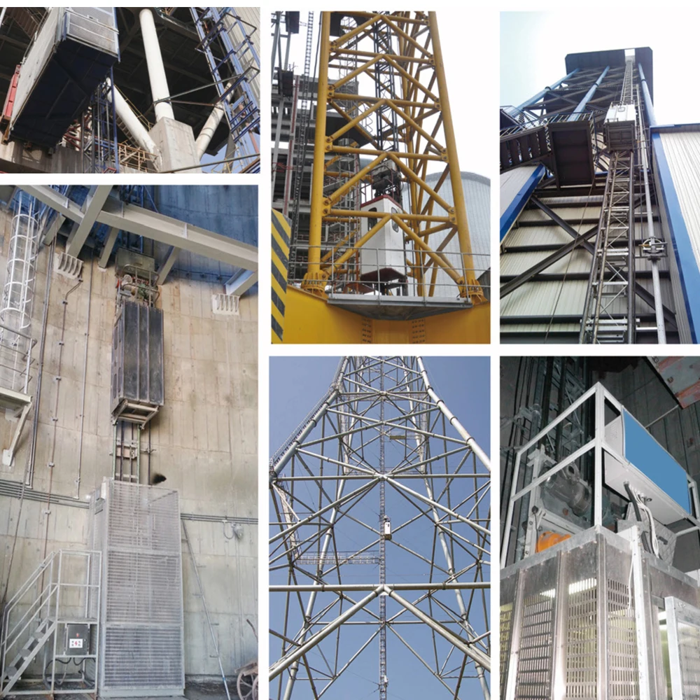 ZK Construction lifting machine and material hoist with compact structure construction hoist lift