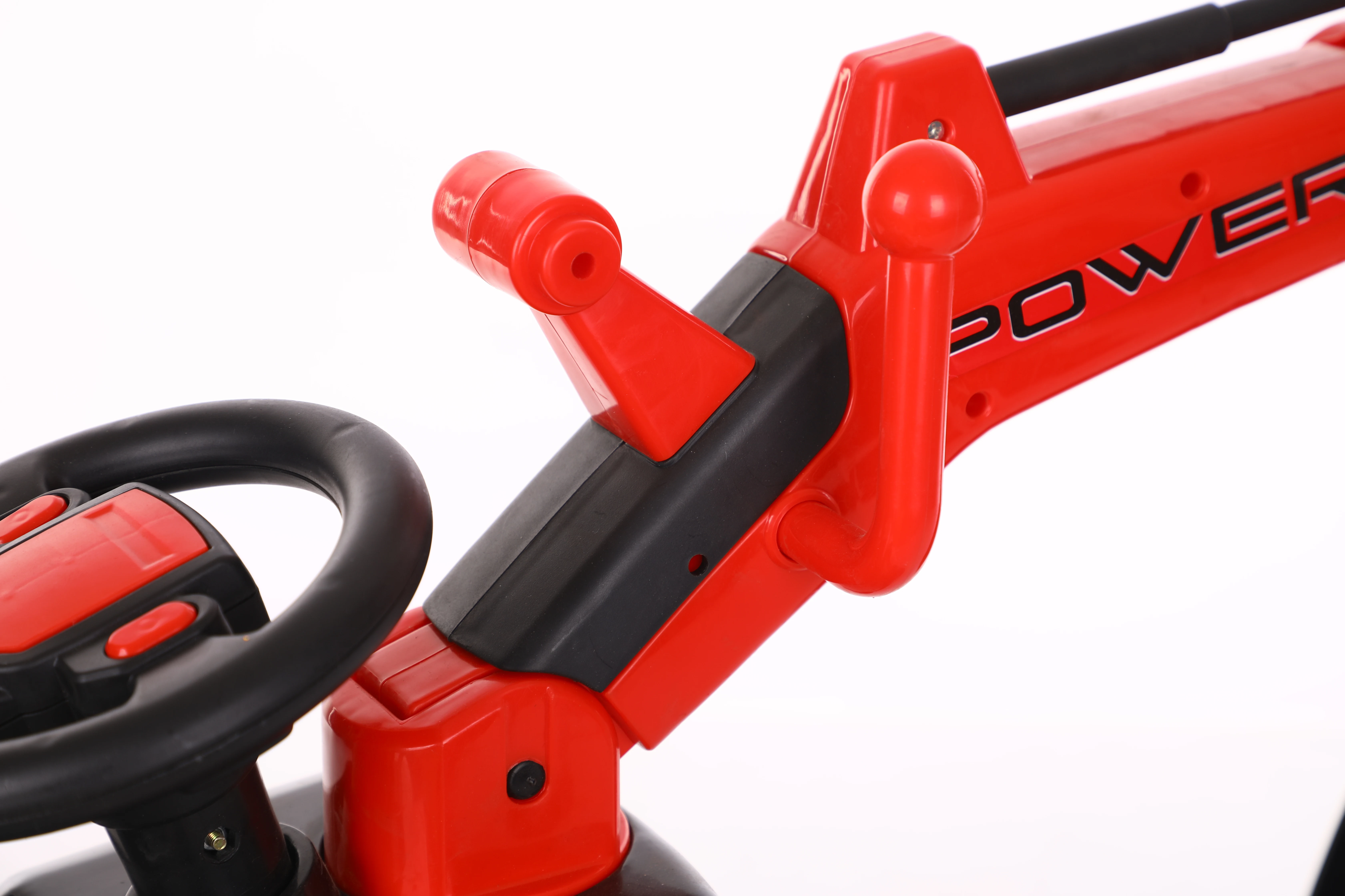 cheap wholesale kids electric excavator ride on road backhoe for  Christmas gift