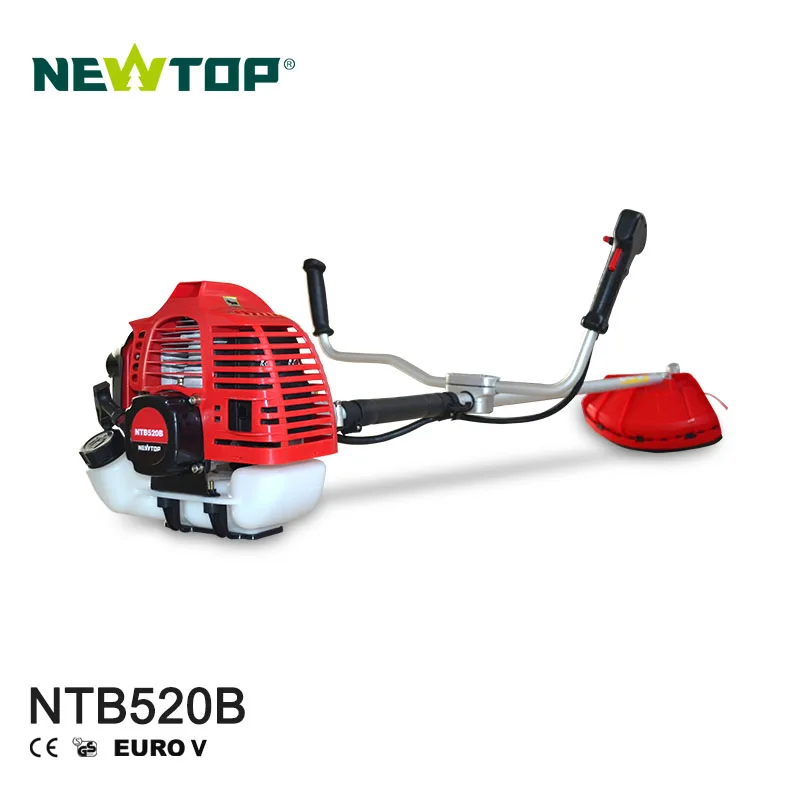 High Performance Gasoline 52cc Brush Cutter Grass Trimmer 2 Stroke Gas oil Power String Trimmer for garden 1.65kw 1650w
