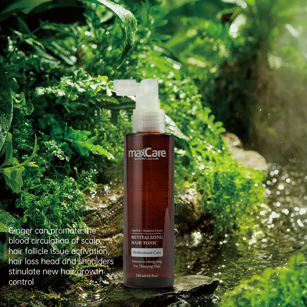 Good quality anti hair loss tonic fresh ginger essence for improve hair growth treatment