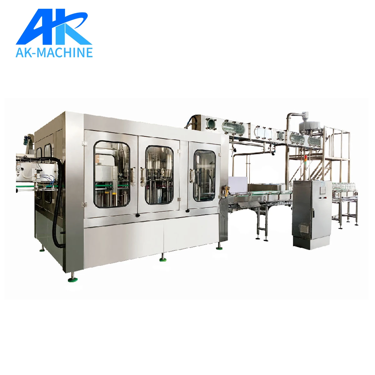 co2 Carbonated Soft Drinks Water Filling Machine Beverage Bottle  Filling Machine