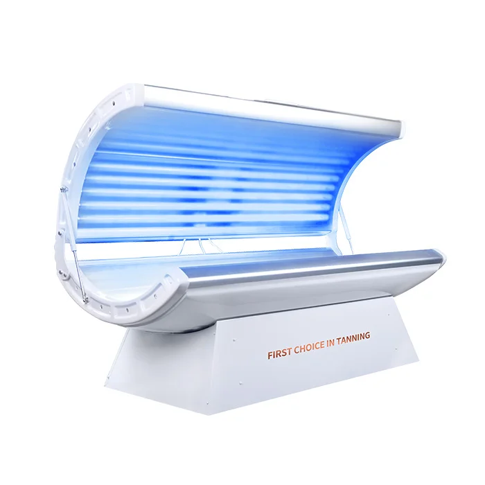 Best Selling Sunless Tanning Cabin Horizontal Solarium Tanning Equipment for Home Use
