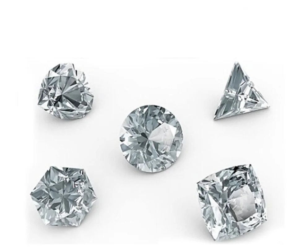 Grown diamonds, all shapes, round, pear, heart, square, synthetic diamonds