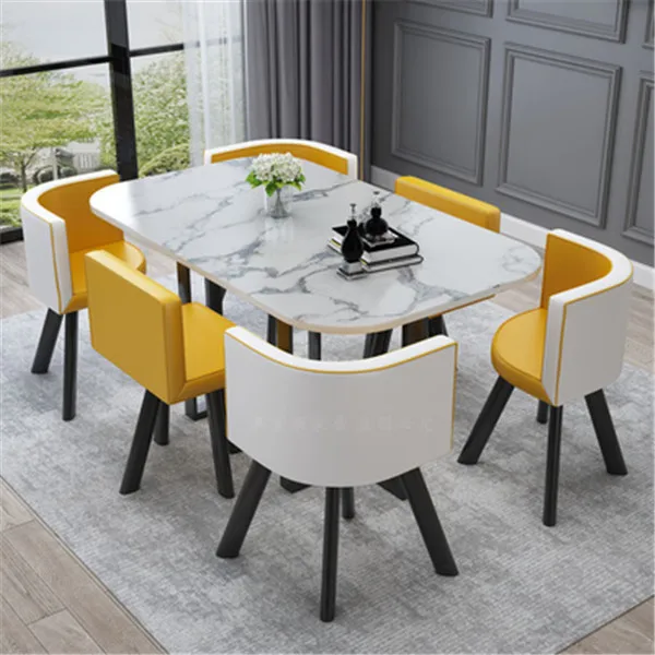 Used Restaurant Furniture Dining Room Modern MDF Cheap Restaurant Tables Chairs