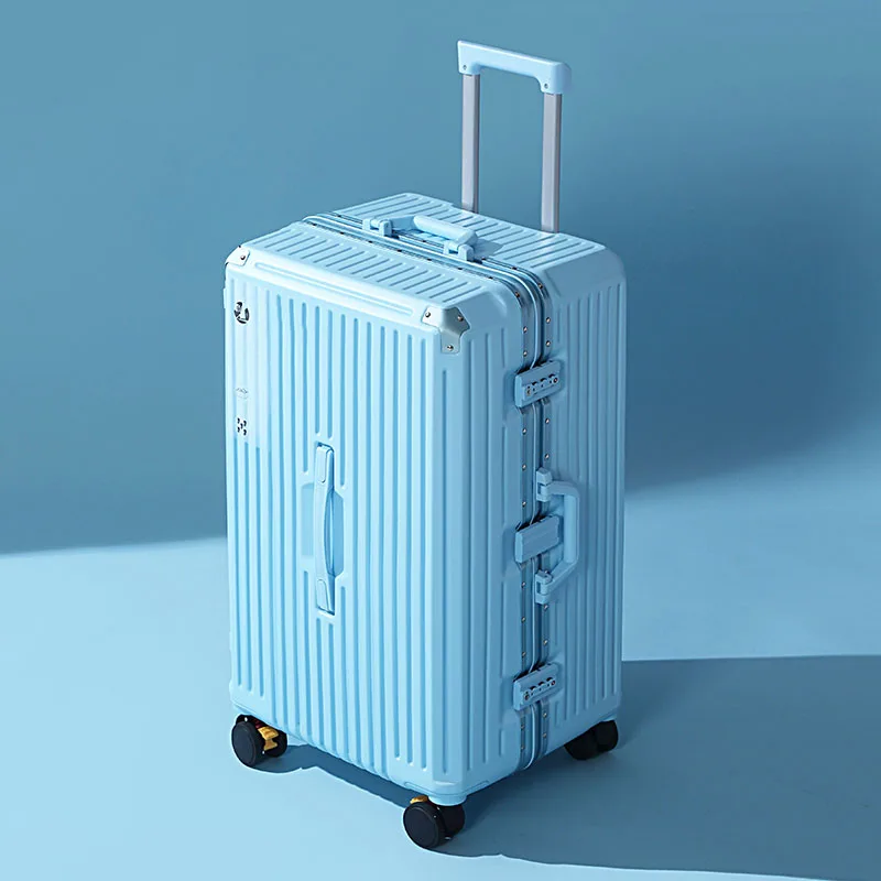 2024 New Design Travel Carry On Luggage suitcase Silent Spinner Wheels Scratch Resistant Texture Lightweight PC TSA Lock Large