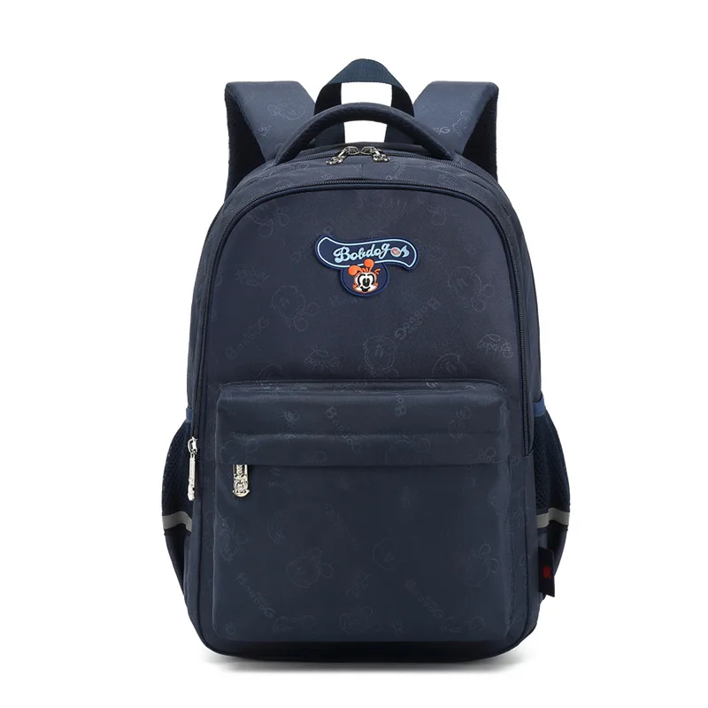 Custom schoolbag elementary school back bag students boys and girls lightweight load reduction spine guard backpack