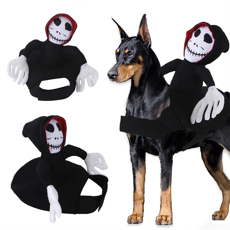 Hot selling Creative Halloween Clothes Dog Funny Custom Pet Clothes Cosplay Pet Dog Clothing 22 Amazing Halloween Costume